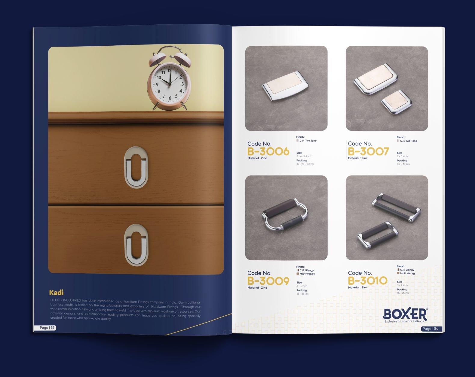 Boxer Catalogue Design | Spartan Branding - Creative Services